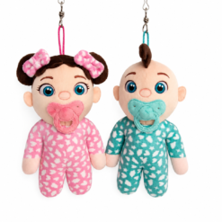 Chabebita y Chabebito peluches tipo llavero EDICION LIMITADA