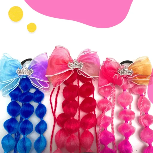 Coletas de colores de Rossi Meñiques