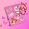 Pulseras rosas