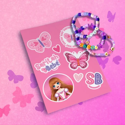 Pulseras lila