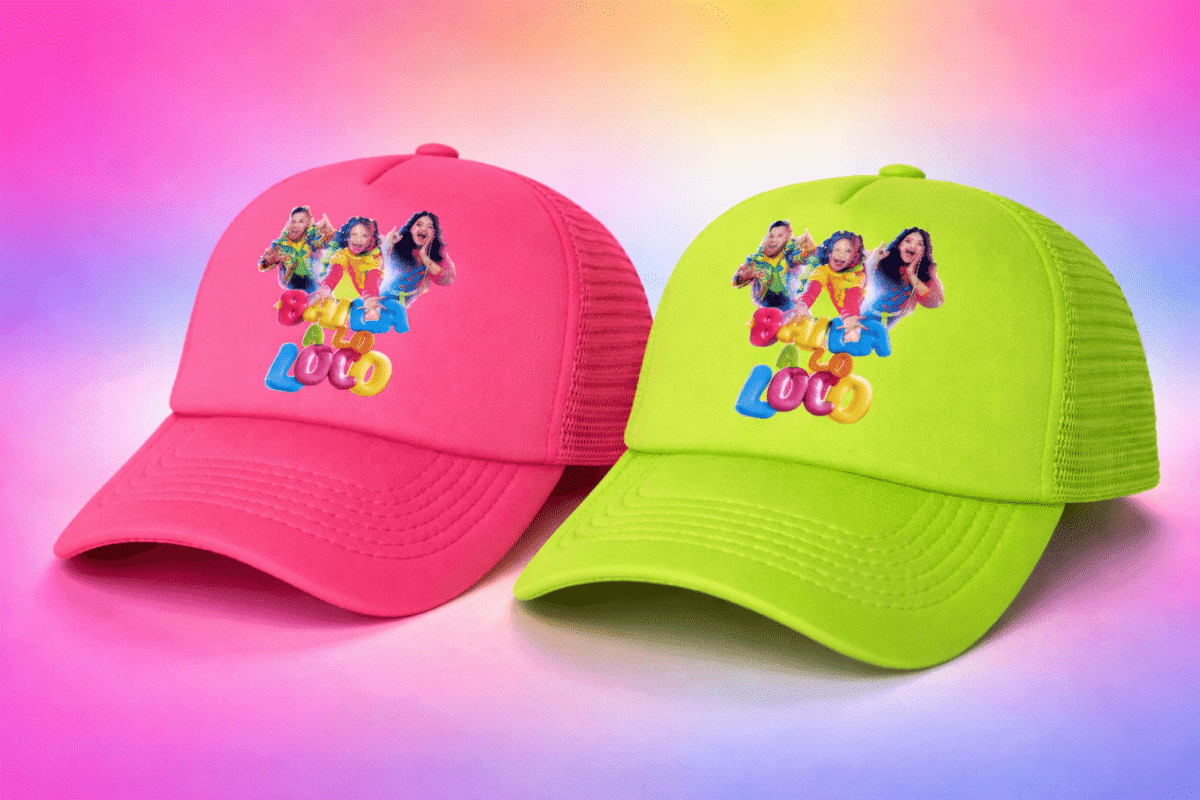 Gorras oficiales de Baila a lo loco tour