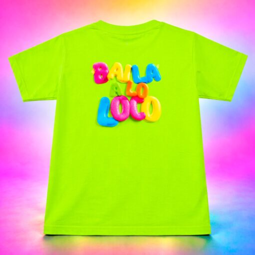Playera Oficial - Baila a lo loco tour verde