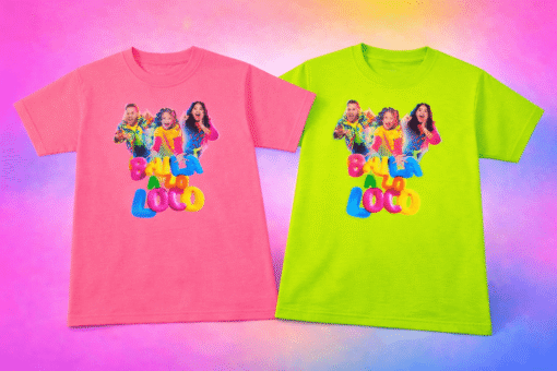 Playeras oficiales Baila a loco Tour